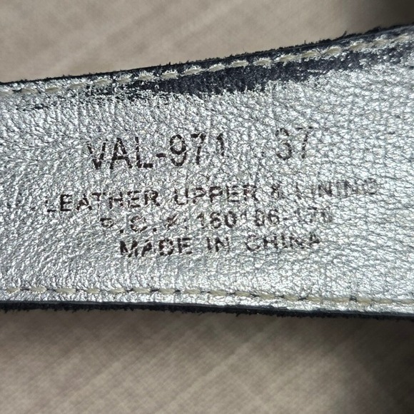 Alegria PG Lite Womens Size 37 US 7 Slide Sandals Adjustable Buckle Black Thong - Picture 2 of 10